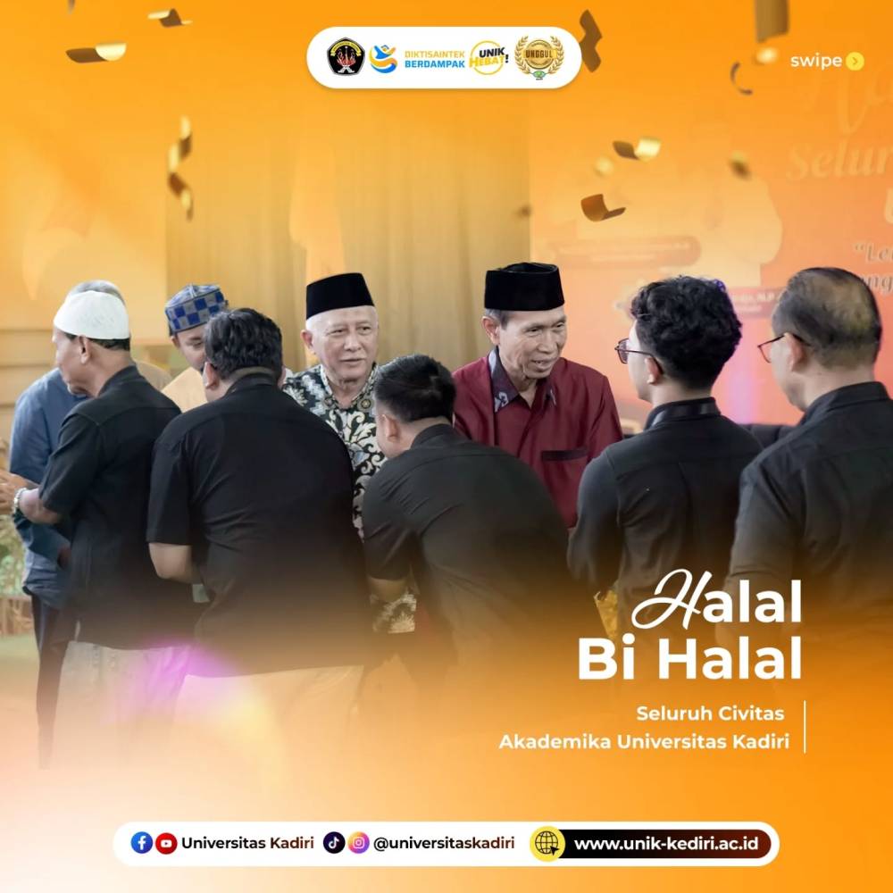 Lentera Syawal: Universitas Kadiri Gelar Halal Bihalal untuk Perkuat Persaudaraan dan Etos Pengabdian