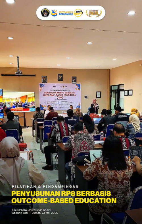 Universitas Kadiri Gelar Pelatihan dan Pendampingan Penyusunan RPS Berbasis Outcome-Based Education (OBE)