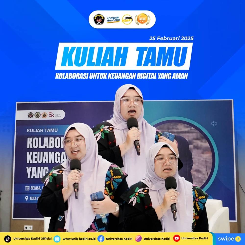 Kuliah Tamu: Kolaborasi untuk Keuangan Digital yang Aman di Universitas Kadiri