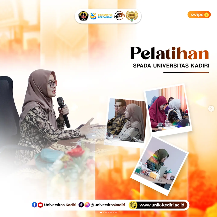 Universitas Kadiri Gelar Pelatihan SPADA untuk Tingkatkan Kompetensi Pembelajaran Digital