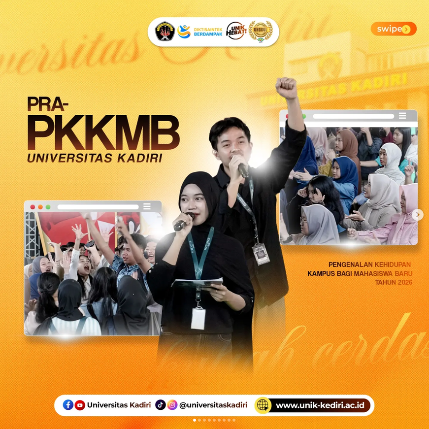 Pra-PKKMB Aksantara Muda Universitas Kadiri Sambut Mahasiswa Baru Angkatan 2026